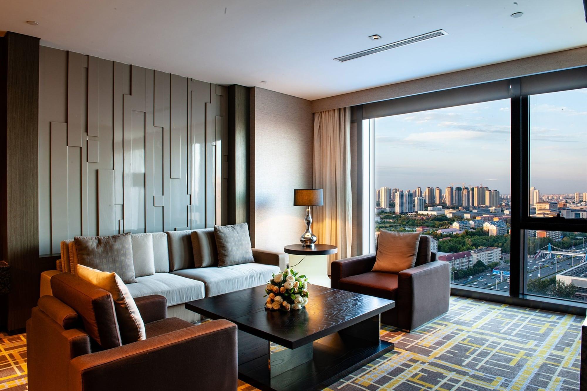 Hyatt Regency Tianjin East Hotel Buitenkant foto